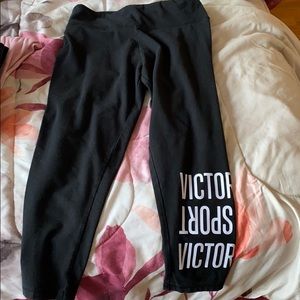 Victoria Secret Cropped Leggings Size Medium